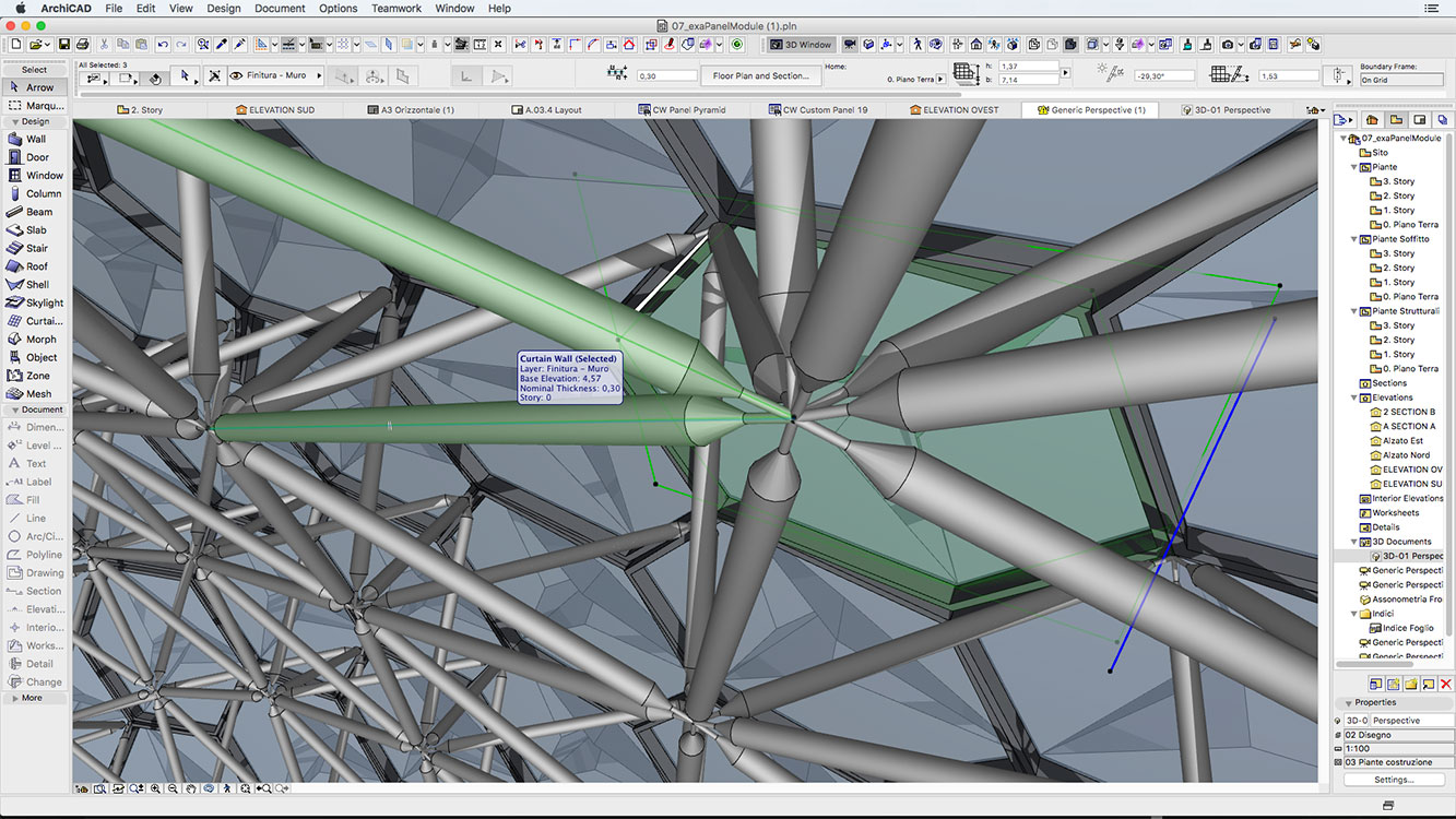08 Grasshopper Archicad structural
